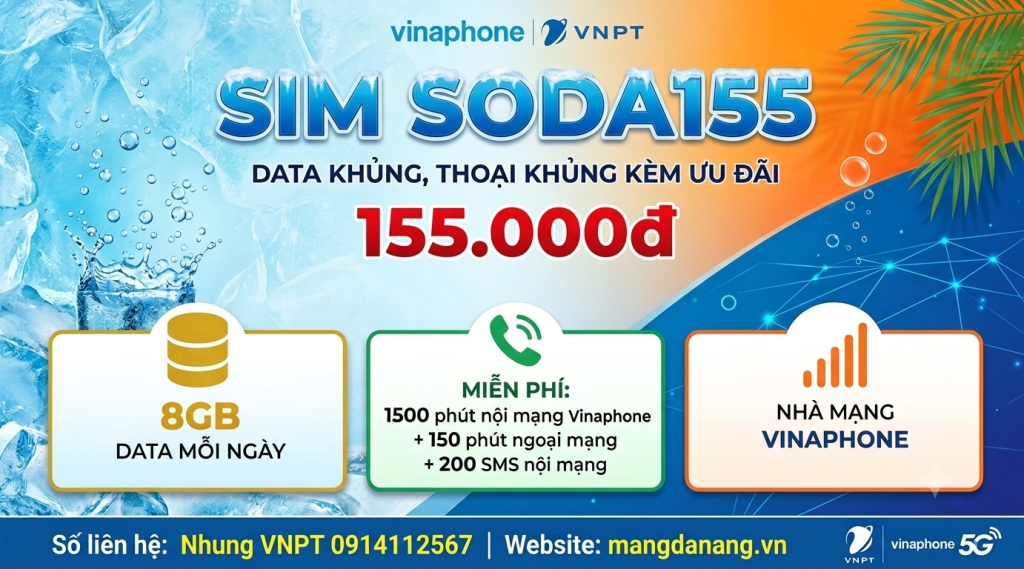 SIM SODA155 Vinaphone